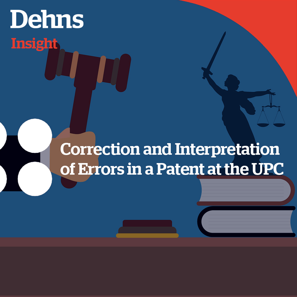 The UPC Court of Appeal recently ruled on the correction of errors in a patent by interpretation. This case underscores the importance of precise drafting and consistency in arguments used during patent litigation: bit.ly/4ajsM7m