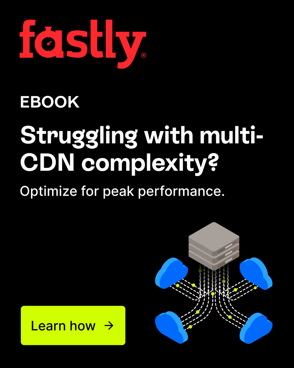 fastly's tweet image. With the new year here, flawless content delivery is more essential than ever. Is your #multiCDN strategy fully optimized to meet rising customer expectations? Raise the bar in 2025 with our new guide: learn.fastly.com/network-servic…