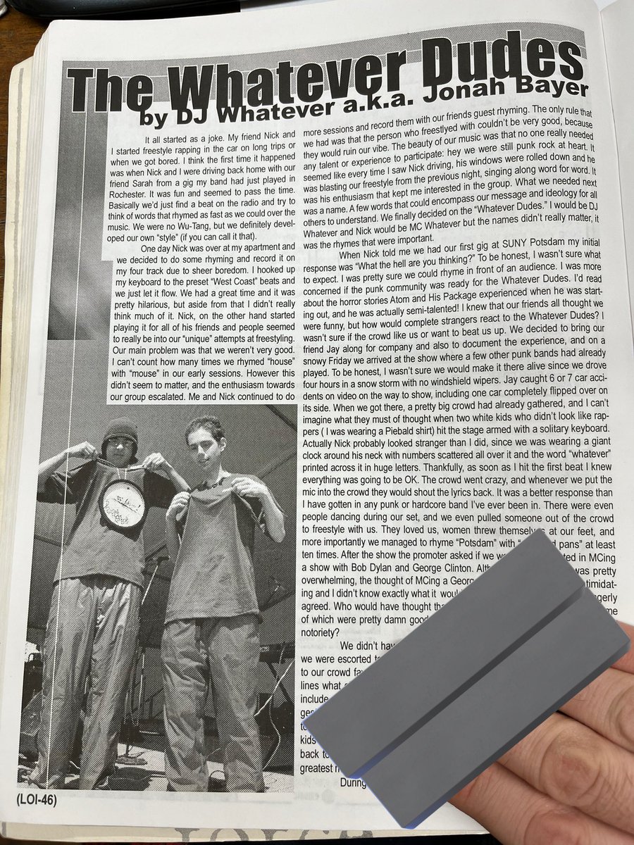 chaos_orbison's tweet image. Cannot believe I’ve been listening to “How Did We Get Weird with @vanessabayer & @jonahmbayer” this whole time without realizing I was in the presence of a Whatever Dude!!