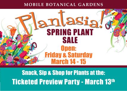 Mark your calendars now so that you won't miss out on the best plants and advice for your Gulf Coast garden!