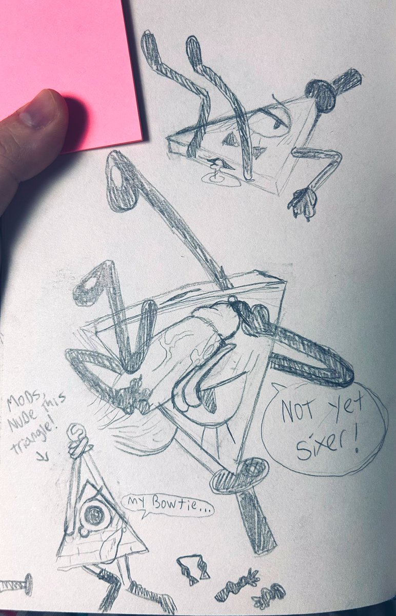 SpicedSinnamon's tweet photo. CW: Bondage + Cockwarming

Some of my recent irl sketches haven’t been half bad, I might even finish a couple of them!  #Billcipher #nsfw #billford https://t.co/NN4XYAFOQk