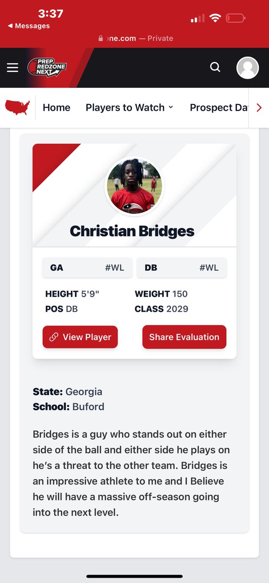Christian Bridges (@cjbridges_8) on Twitter photo Another one! Thanks <a href="/PrepRedzoneNext/">Prep Redzone 𝙉𝙀𝙓𝙏 🏈</a> tune into <a href="/borntocompete/">Born to Compete™</a> this weekend!! Mondays 8th grade game is at 12pm! #AllAmerican Another one! Thanks <a href="/PrepRedzoneNext/">Prep Redzone 𝙉𝙀𝙓𝙏 🏈</a> tune into <a href="/borntocompete/">Born to Compete™</a> this weekend!! Mondays 8th grade game is at 12pm! #AllAmerican