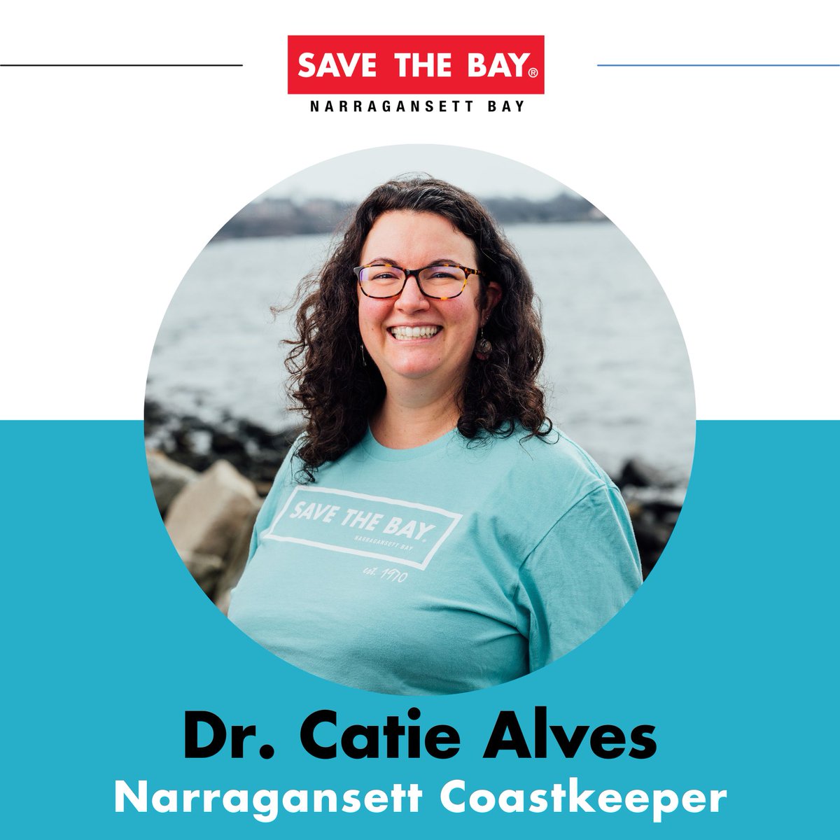 CoastkeeperRI's tweet photo. 👋 Hi! I'm Dr. Catie Alves, your South County Coastkeeper.
🌊 I'm a marine scientist-turned-environmental advocate.
🌊 Over the next few weeks, I'll share more about my background &amp; work w/ @SaveTheBayRI and @WaterkeeperAlliance
🌊 Tell me: What's your fav outdoor space in RI? https://t.co/9ibeBuwufG
