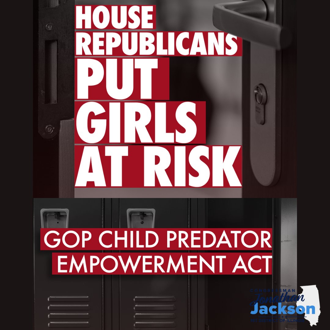 rep_jackson's tweet image. I voted NO on the @HouseGOP  "Child Predator Empowerment Act"  because it puts fairness and safety in sports at risk. We’ve already seen the devastating impact of abuse in college athletics—like the over 300 gymnasts who were victims of #LarryNassar @Simone_Biles. This bill would
