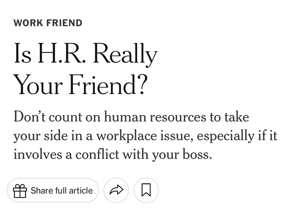 No, they’re not. But you know who your friends are? Your union siblings.

Learn how to form a union:
aflcio.org/formaunion