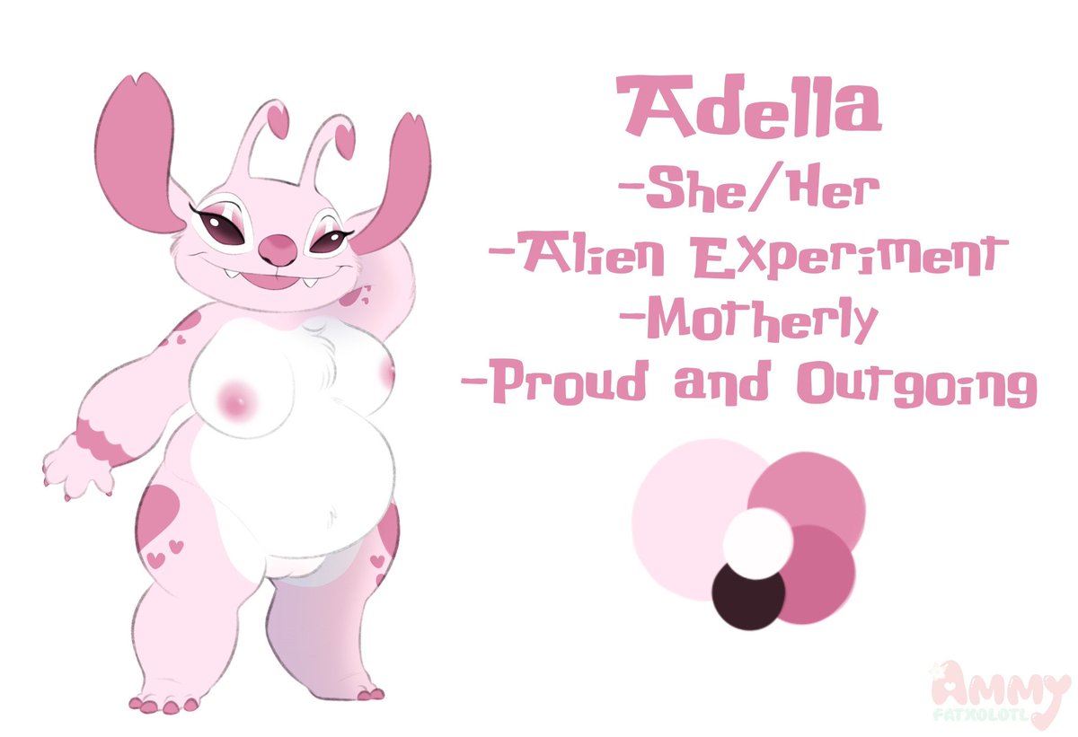 ammysncream's tweet photo. I don't usually do boobs on experiments, but she's cute.  

💸 Character Design for FuzzButtStuff https://t.co/dbPcg7yPhZ