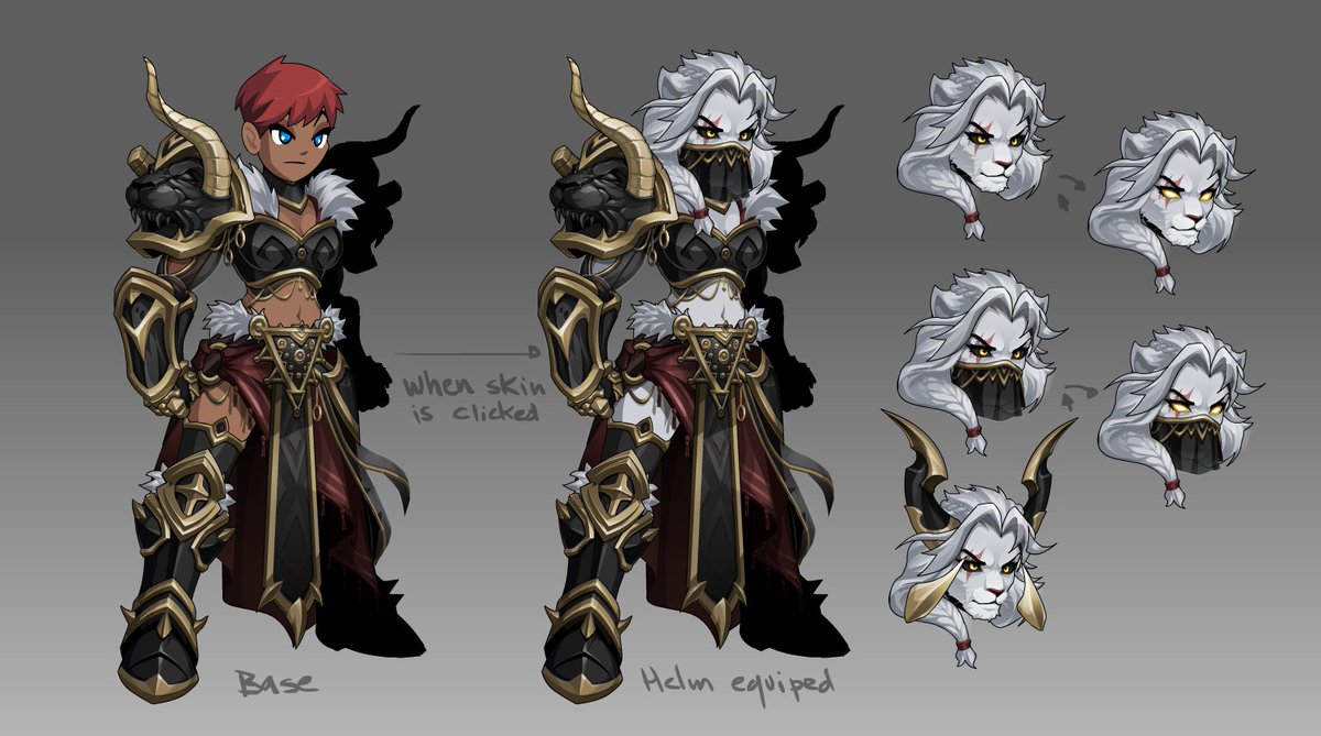 The lioness!🦁
The black metal is CC ~ Base
&amp; the black veil is CC ~ Trim