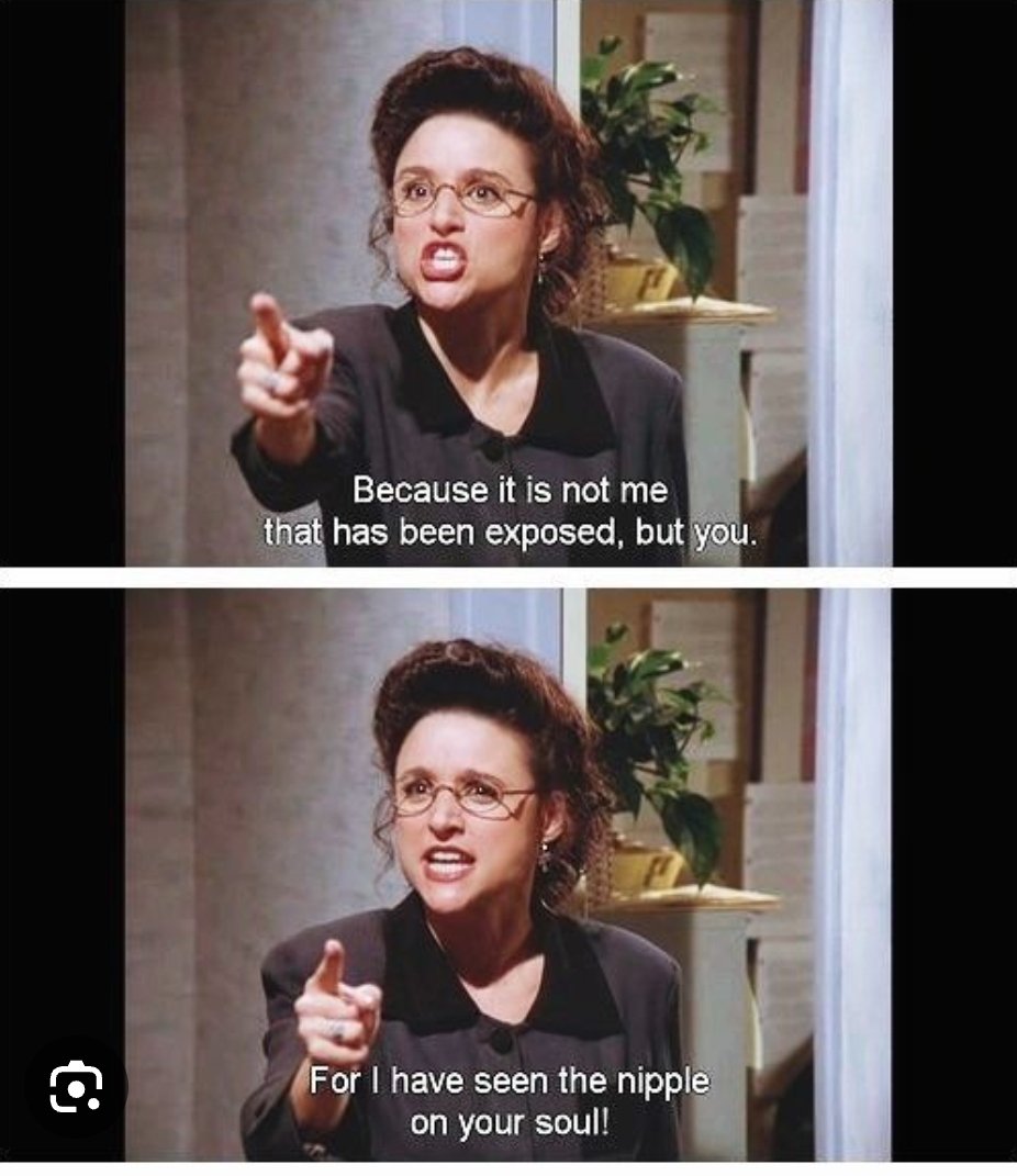 tblanch24's tweet photo. Just went to pick up my kids at the bus and came into Felger ranting and raving like Elaine from Seinfeld 
@bigjimmurray @FelgerAndMazz https://t.co/lBTl0gKd43