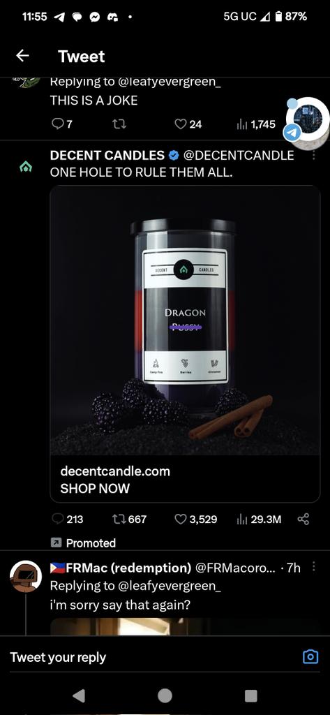 FyrestoneFox's tweet photo. @leafyevergreen_ THIS AD! LMAOOOO https://t.co/GpQB5DyCz9