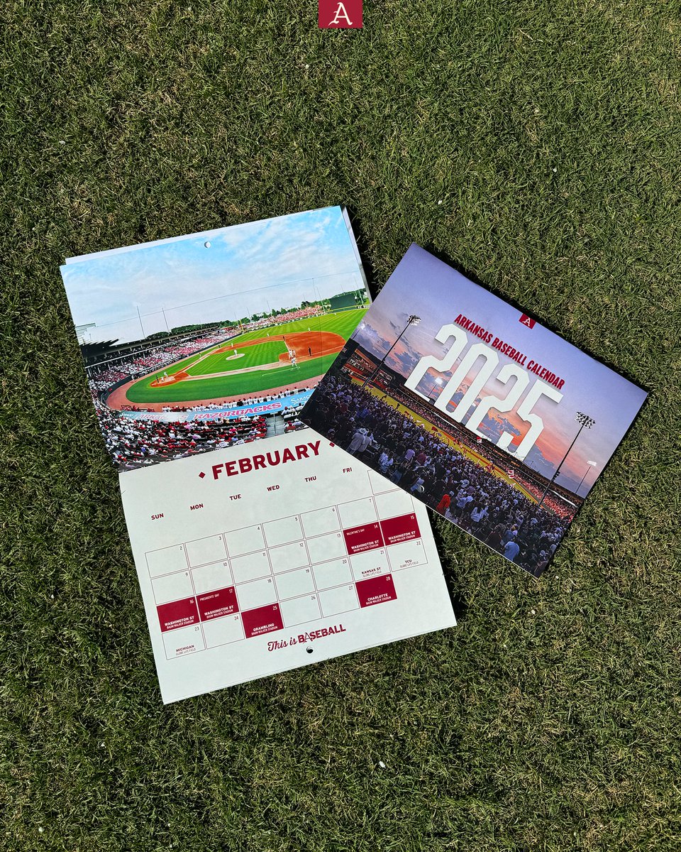 ONE MONTH 'TIL HOGBALL 🗓️

To get your mind right, we're giving away some limited edition 2025 <a href="/RazorbackBSB/">Arkansas Baseball</a> calendars to TEN (10) lucky fans! For a chance to win, just be sure to FOLLOW us + REPOST