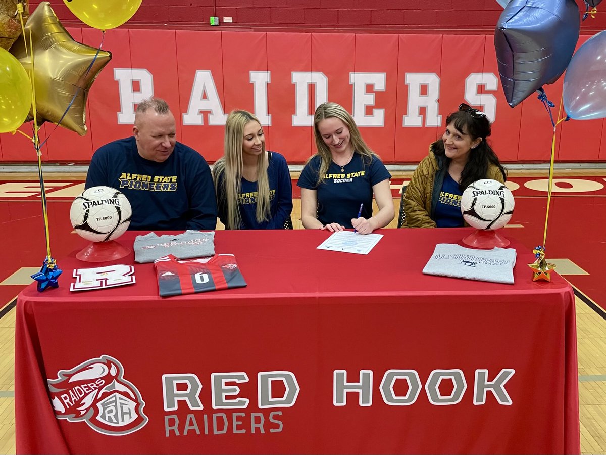 RH Girls Soccer (@rh_girls_soccer) on Twitter photo Congratulations to Marleah Catuzza on committing to attend and play for Alfred State next year! We are so happy for you. <a href="/RH_Athletics/">Red Hook Athletics</a> <a href="/rhcsd/">Red Hook Schools</a> <a href="/RedHookSeniorHS/">Red Hook High School</a> <a href="/JanetWarden/">Dr. Janet Warden</a> <a href="/AlfredStateWSoc/">AlfredStateWsoccer</a> Congratulations to Marleah Catuzza on committing to attend and play for Alfred State next year! We are so happy for you. <a href="/RH_Athletics/">Red Hook Athletics</a> <a href="/rhcsd/">Red Hook Schools</a> <a href="/RedHookSeniorHS/">Red Hook High School</a> <a href="/JanetWarden/">Dr. Janet Warden</a> <a href="/AlfredStateWSoc/">AlfredStateWsoccer</a>