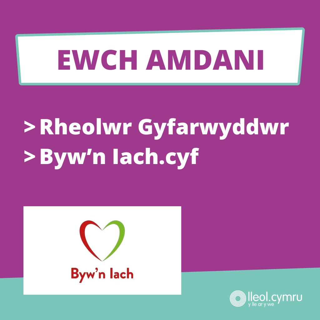 **CYFLE OLAF I YMGEISIO**

>> Rheolwr Gyfarwyddwr
>> Byw’n Iach.cyf

Manylion yma >> bit.ly/4ga6NC8