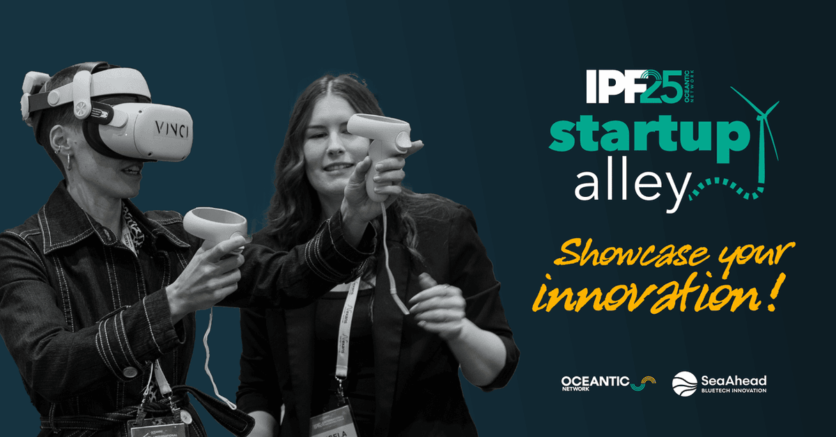 ⏱️ Applications Due Jan 31! Got an innovation that could shape the future of offshore energy? 🌊

This is your chance to showcase your innovative solutions, in a rapidly growing field. Apply today, be part of the energy revolution! #2025IPF⚡

oceantic.org/oceantic-event…