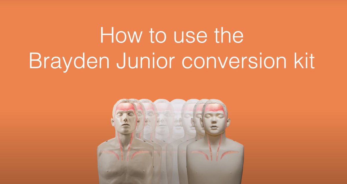 You can use your existing Brayden Adult manikin to teach paediatric CPR with the Brayden Junior Conversion Kit.

See how here: youtu.be/1Wve3ewthOU?si…

#BraydenJunior #CPRTraining #CPRForAllAges