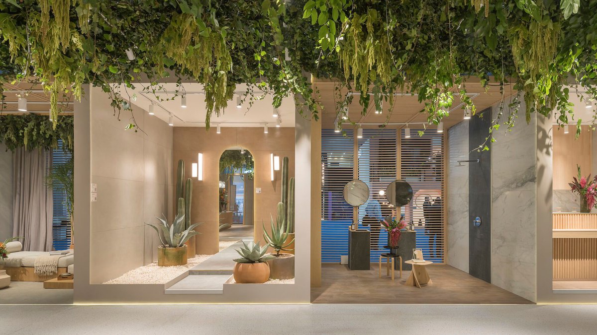 Archello's tweet photo. Faci Leboreiro's Cesantoni Pavilion 2024 transforms ceramic tile design into an immersive architectural journey.
https://t.co/QJpre9qdBz
#EphemeralDesign #CeramicInnovation #ArchitecturalExhibition https://t.co/8XPngOeHWV