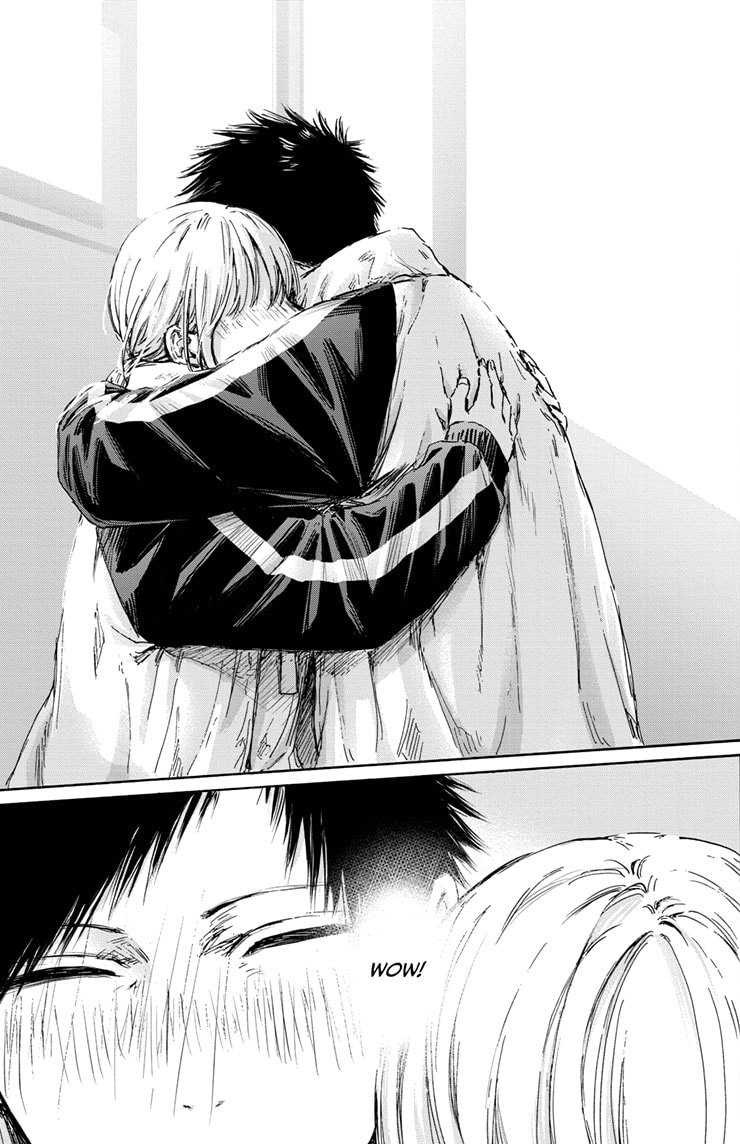 Ｔａｉｋｉページ Just a random Chinatsu x Taiki post from Blue Box 🩵💛 It's one of