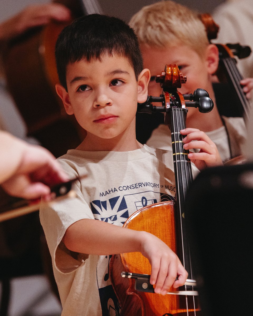 OmaConservatory's tweet photo. Mark your calendars, Omaha! Suzuki Institute sign up starts Thursday 😎

We have full-day offerings for three groups of campers: Pre-Orchestra, Junior Orchestra and Intermediate Orchestra. Students are placed based on their progress in the Suzuki curriculum! https://t.co/yZtlQgGVZc