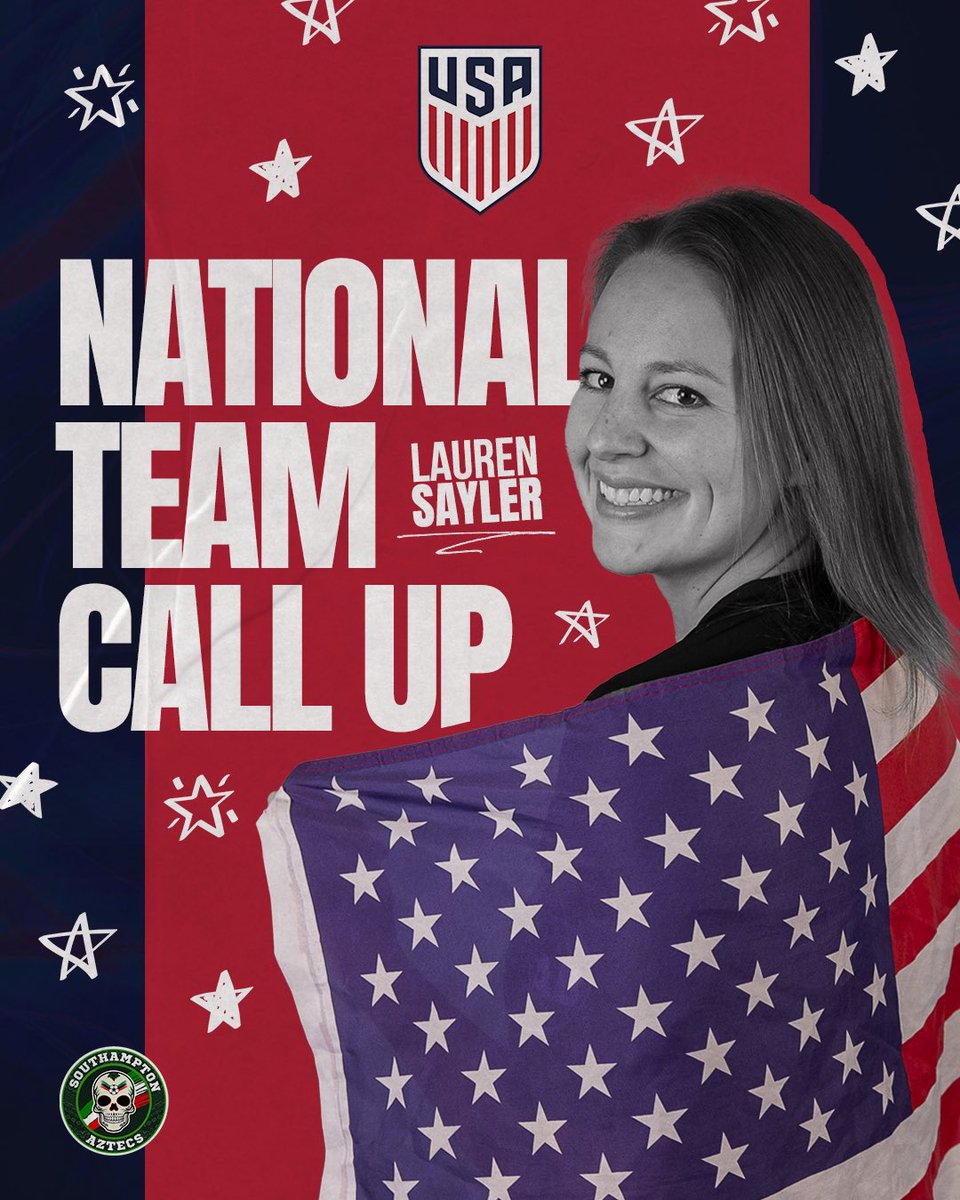 We are beyond excited to share that our GK, Lauren Sayler, has been called up to the US Women’s Futsal National Team camp roster! 🇺🇸🔥

The Aztecs family is cheering you on every step of the way!

GO SLAY, LAUREN! 💪🙌
