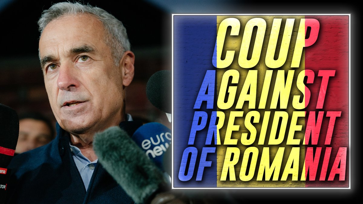 BREAKING EXCLUSIVE: Globalists' Staged Coup Against Rightful President Of Romania EXPOSED—

Romanian Presidential Election Winner Călin Georgescu Joins Alex Jones To Discuss The NATO/EU Coup That Has Overthrown His Country

@CG_Romania

» LIVE X STREAM:
https://t.co/TfBhaVOop7 https://t.co/ahQKXy22ho
