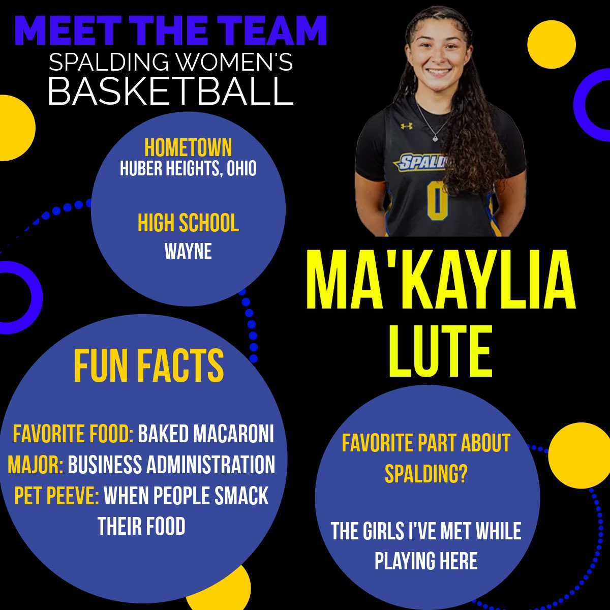 Next up in 2025 with another member apart of our wonderful Golden Eagle family! Part 9. 💙💛🦅🏀