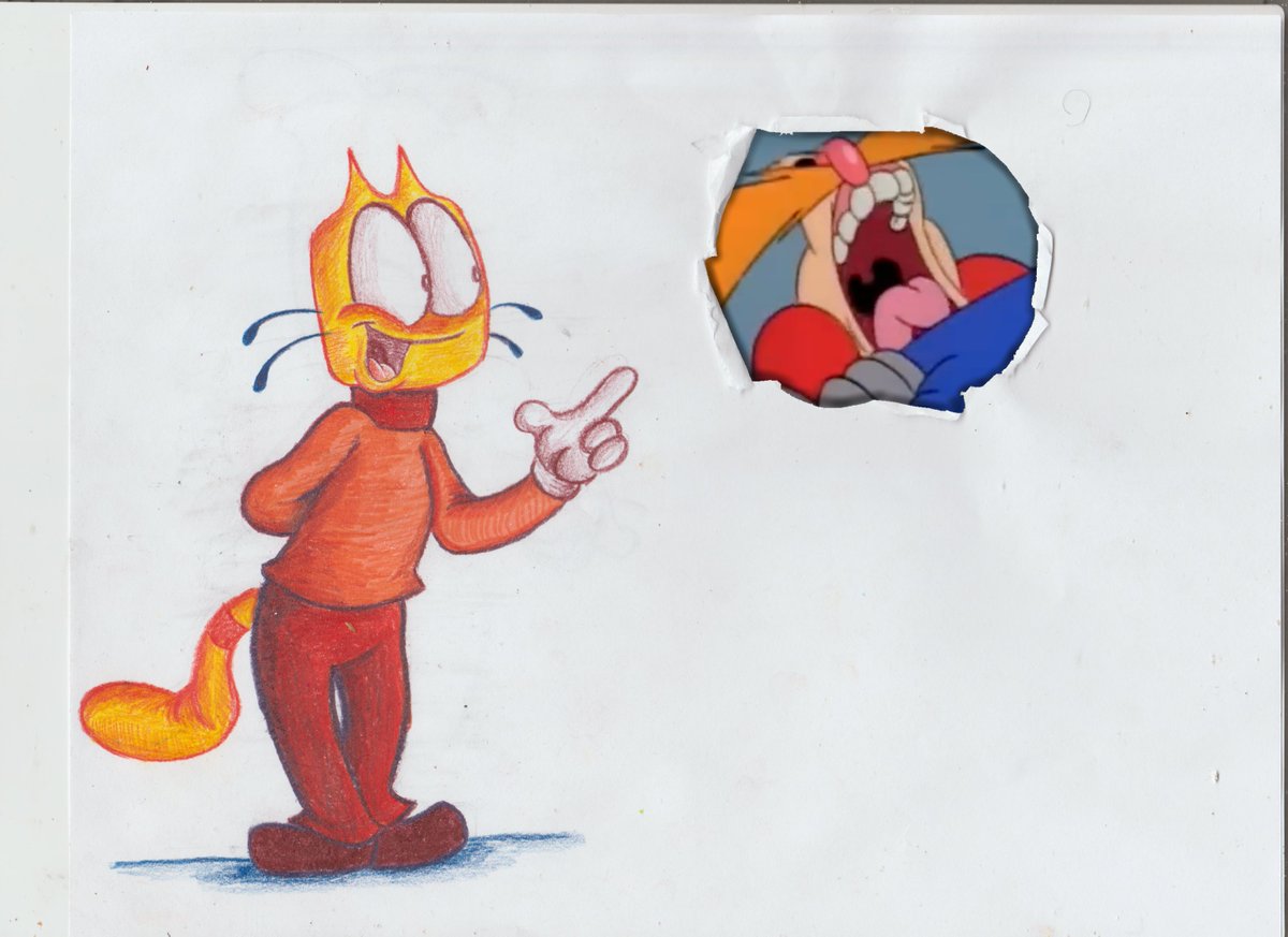 HotDogManMayoc1's tweet photo. #JayAndFriends colered pencil drawing. https://t.co/WEcqCq45Jf