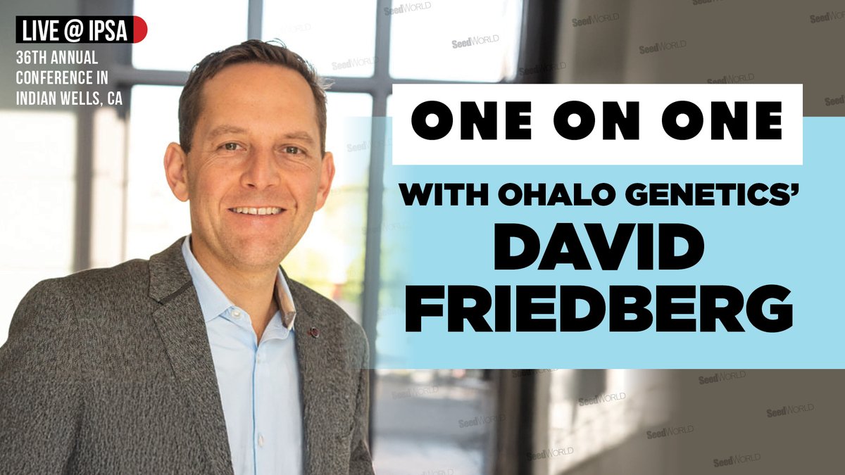 SeedWorld_US's tweet image. 🚀 From revolutionary gene editing to trailblazing leadership, Ohalo Genetics and David Friedberg are shaping the future of #food and #farming. 🌍with change-driving innovations for the seed industry and beyond! 
Full interview here: hubs.li/Q032sHsZ0