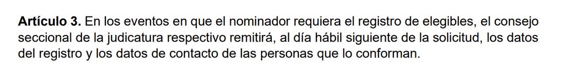 ghuertasp's tweet photo. @MariaClaraOca @judicaturacsj Bastaría con recordarle a los colegas el artículo 3 del Acuerdo 12338 del CS de la Judicatura: https://t.co/ptzqw1rREG