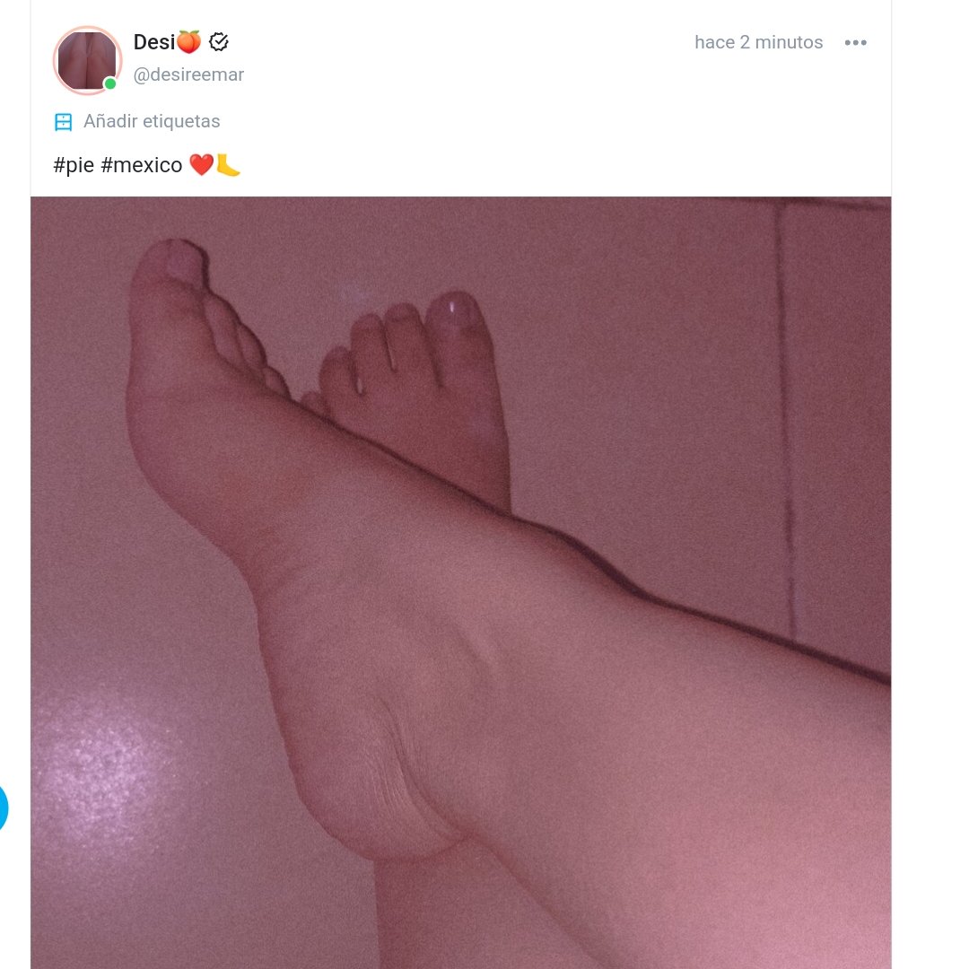 Desireemaronly's tweet photo. Sígueme en Of❤️ contenido diario, regresamos con todo🤤
#onlyfans #of #mexicoof #foot https://t.co/tLmZkaq2nO