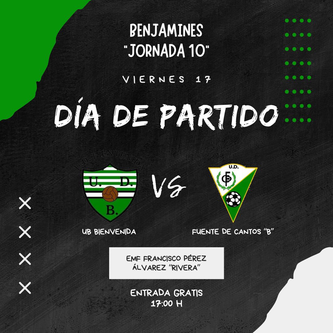 UD_Bienvenida's tweet photo. CATEGORÍAS INFERIORES
3️⃣Triple enfrentamiento contra la #UDFDC
3️⃣Triple salida fuera de casa
3️⃣Triples ganas de seguir compitiendo a tope
🐍Os esperamos para #SoñarDespiertos💚🤍 https://t.co/T5NblOQE58