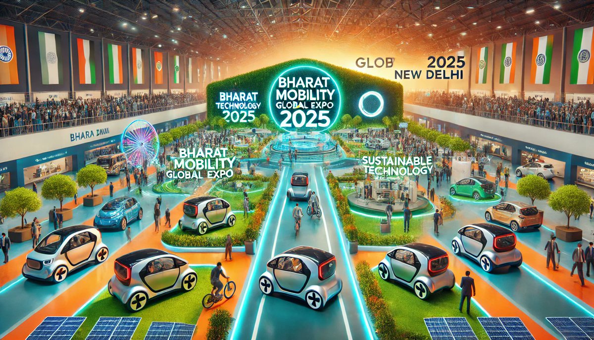 MikeRocks25's tweet image. Excited for the #BharatMobilityGlobalExpo2025? Get ready for the future of mobility with electric vehicles, sustainable tech, and more! Join the innovation at Bharat Mandapam, New Delhi, from Jan 17th-22nd! #AutomotiveTrends #EV #SustainableMobility