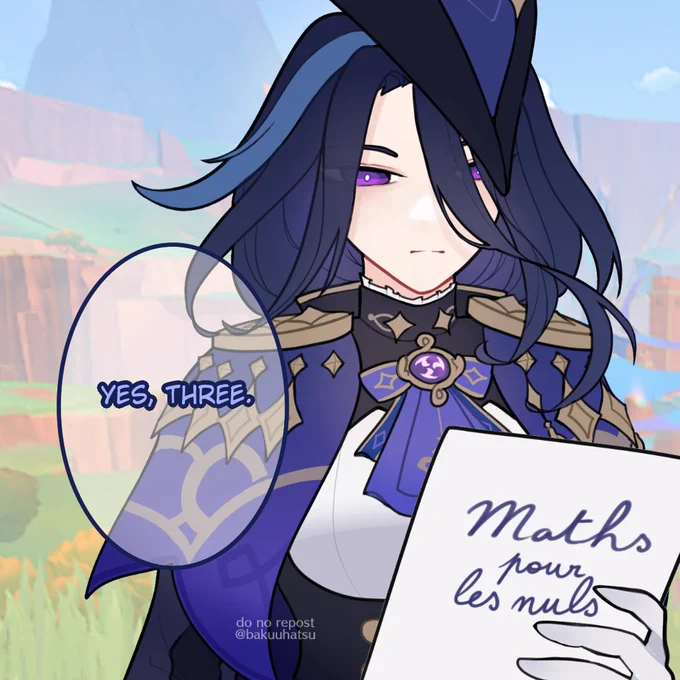 Unfunny joke  #Genshinimpact #mavuika #clorinde #StandWithMavuika #Genshinfanart 