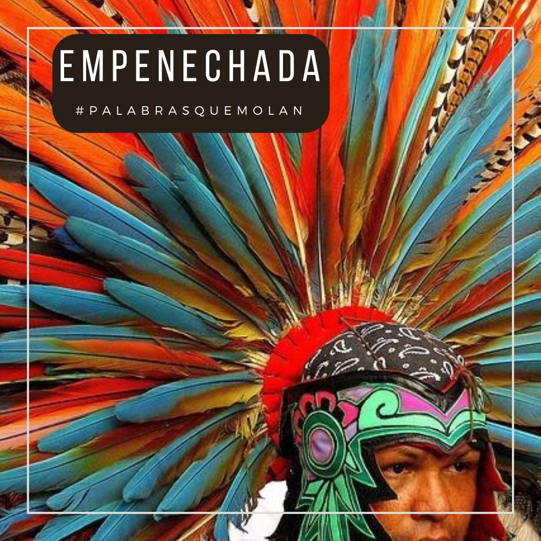 Empenechada es un adjetivo que describe a una persona, animal u objeto adornado con un penacho, que es un conjunto de plumas, cintas u otros ornamentos dispuestos en la parte superior. Este término se emplea tanto de manera literal como figurada.

#palabrasquemolan