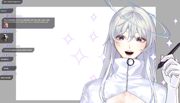 💫Mural de desenho💫
Vou preencher o mural de desenho com a ideia de vocês, todo mundo pode pedir 1 desenho que quiser, venha na live para ter sua arte no mural!
twitch.tv/shinybetelgeuse