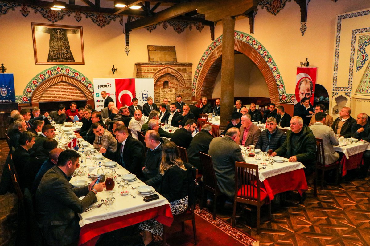 BURULAŞ idaresinde Bursa’da toplu taşımacılık yapan Özel Halk Otobüsçülerinin temsilcileri ile dün akşam bir sofrada buluştuk.+
