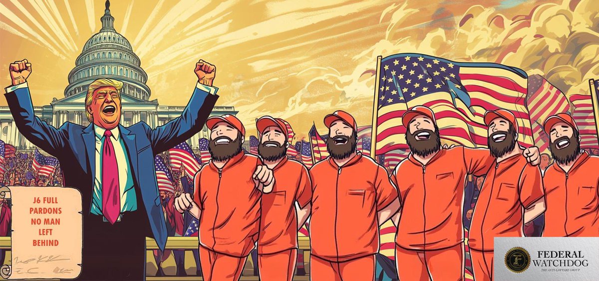 ONLY 6 DAYS AWAY FROM HISTORY!!!

THE 2024 TRUMP INAUGURATION TEAM IS TELLING @FEDERALWD THAT THE LIBERATED J6 HOSTAGES FROM THE DC JAIL GULAG WILL BE BROUGHT VIA LIMOUSINE TO THE INAUGURATION @ THE US CAPITOL!!!!

AN INDELIBLE MOMENT IN HISTORY IS ABOUT TO UNFOLD!!!

Tonight at