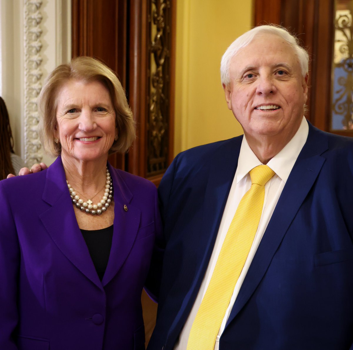 Senator Justice was an outstanding two-term Governor of West Virginia and I am thrilled to welcome him to his next chapter of public service here in the Senate.

Looking forward to the results we can deliver for the Mountain State as a unified team!