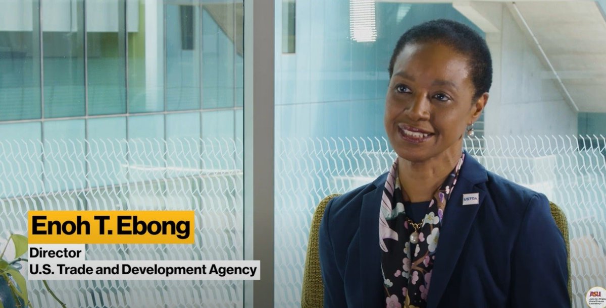 USTDA's tweet photo. USTDA creates opportunities for U.S. industry to deploy expertise to emerging economy infrastructure. @USTDA_Director spoke w/partner @ASUGlobalFuture on innovative 🇺🇸 tech supporting 🇫🇯's goals of 100% rural electrification & renewable power generation. https://t.co/v1g7ZMTmAl https://t.co/AerZiftR7d
