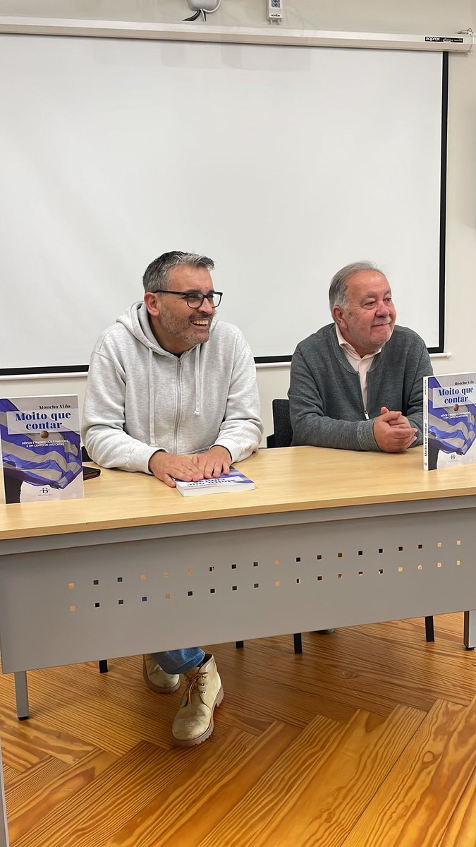 MoitoQueContar's tweet image. A pasada fin de semana, levamos Moito que contar a coñecer Noia. Queremos agradecer ao Concello pola acollida e a organización do acto.
🗓️Xa estamos preparando o seguinte, que será no Casino da Coruña, o 28 de xaneiro ás 18:00 horas coa organización da Asociación de Amas de Casa.