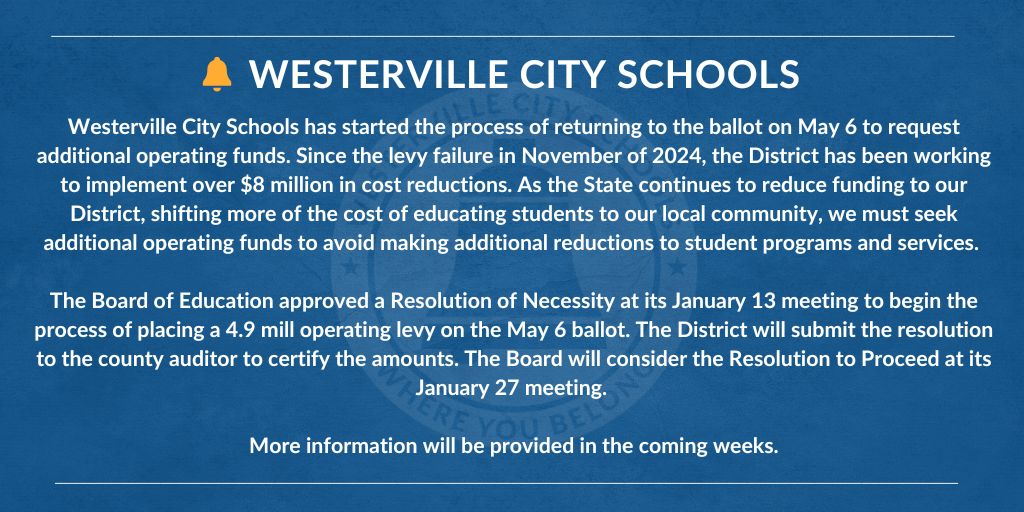 Westerville Schools (@wcsoh) on Twitter photo 