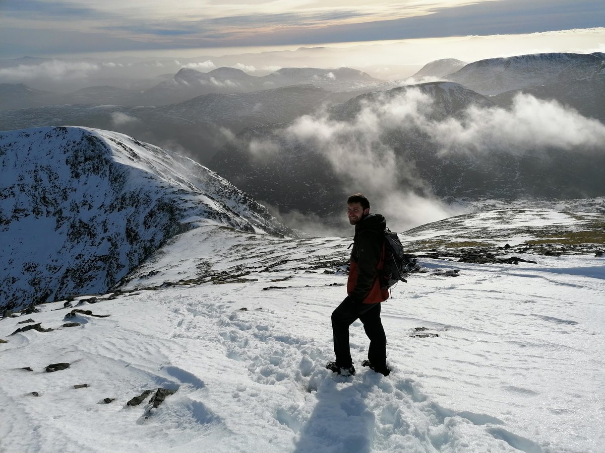 OlgaOSullivan's tweet photo. Top of Ireland last Saturday #mountains #snow #Ireland #hiking @IrelandWalking @HiPointIreland https://t.co/rtqvPqoy9e