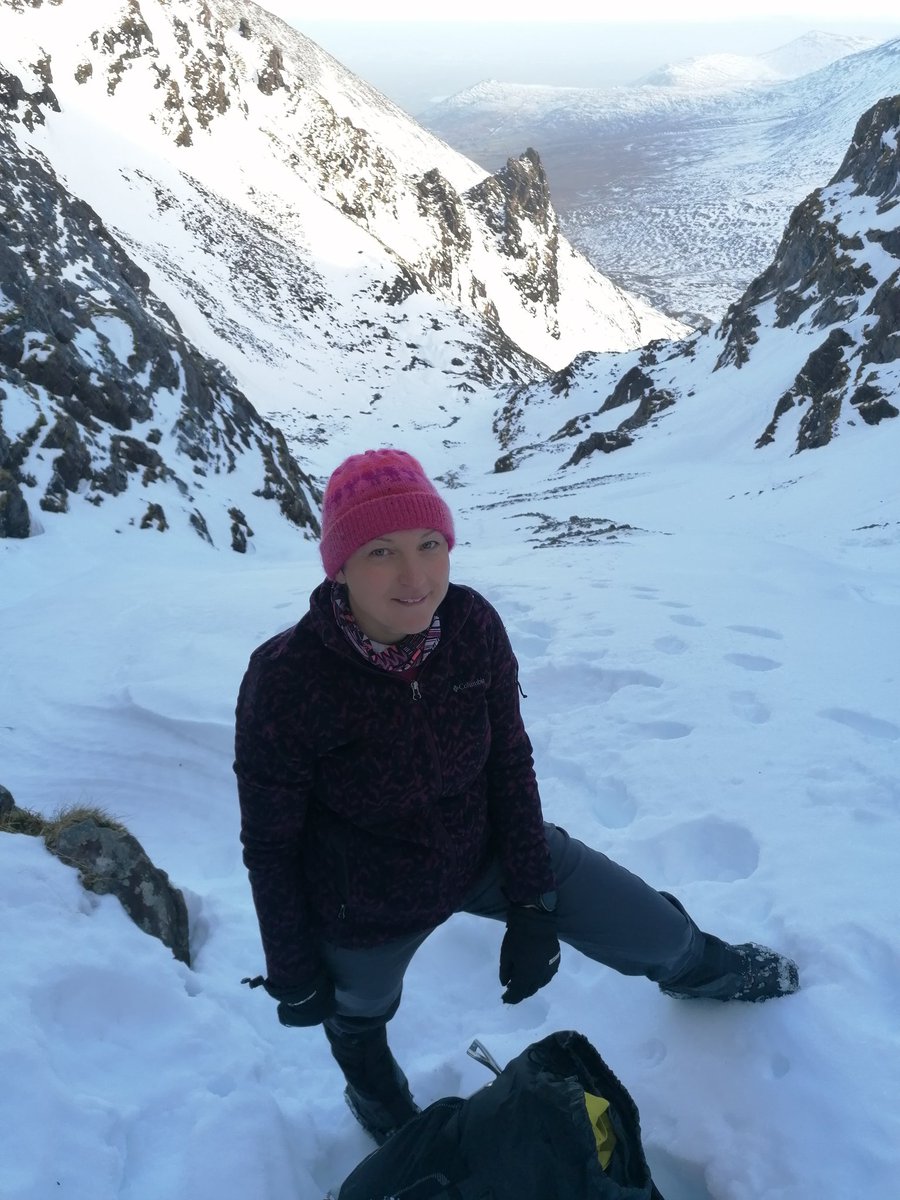 OlgaOSullivan's tweet photo. Top of Ireland last Saturday #mountains #snow #Ireland #hiking @IrelandWalking @HiPointIreland https://t.co/rtqvPqoy9e
