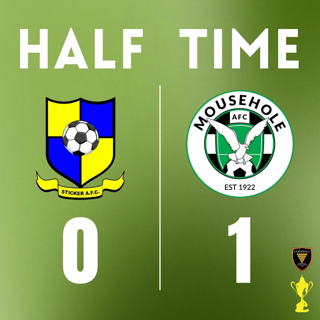 MouseholeAFC's tweet photo. HT | @StickerAFC 0-1 MOUSEHOLE

The home side giving a good account of themselves so far this evening as the FOG rolls in.

@Cornishfootball @swsportsnews @SouthernLeague1
#flyingalltogether #wayoutwest #seagulls #mafc https://t.co/BXLEeaSo12