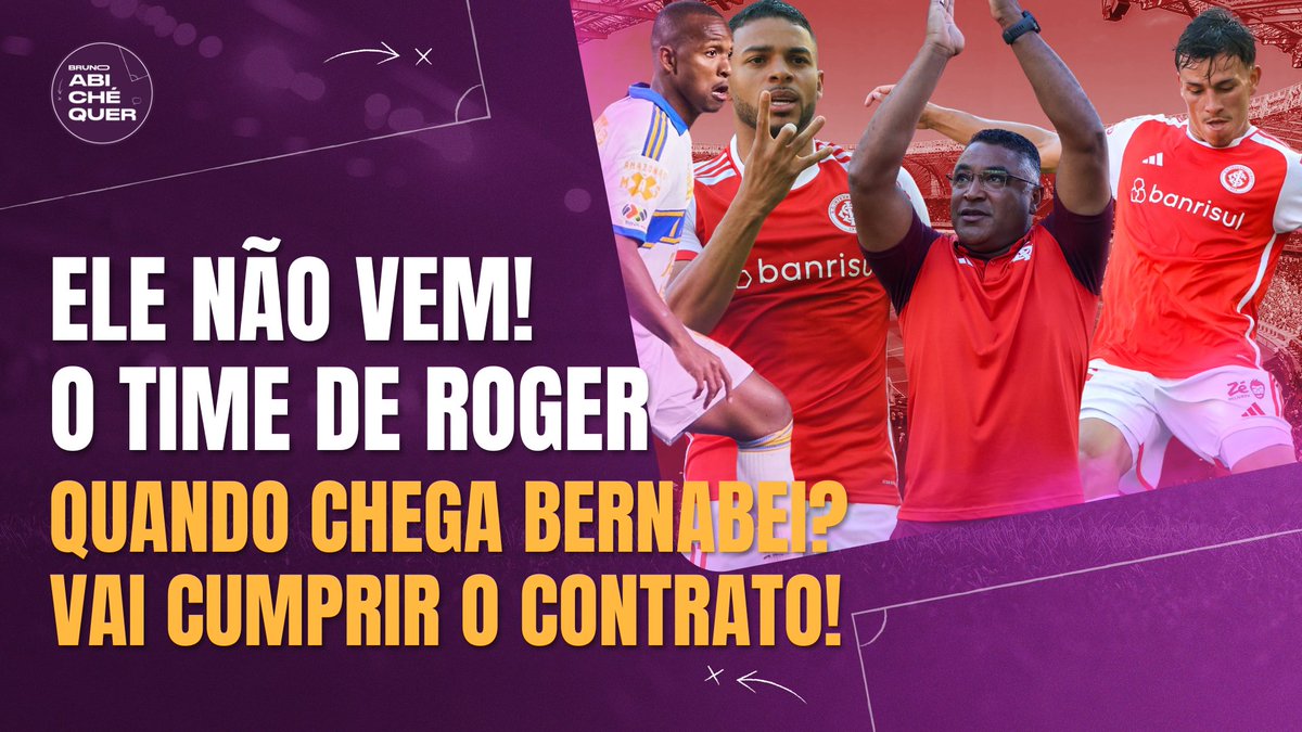 brunoabichequer's tweet photo. RECEPÇÃO PRO BERNABEI? APROVADA! | ZAGUEIRO NÃO VEM | ATACANTE BATE O PÉ | O PRIMEIRO INTER DE ROGER MACHADO

https://t.co/IGAG7GooJL https://t.co/dDQ0cHbk47
