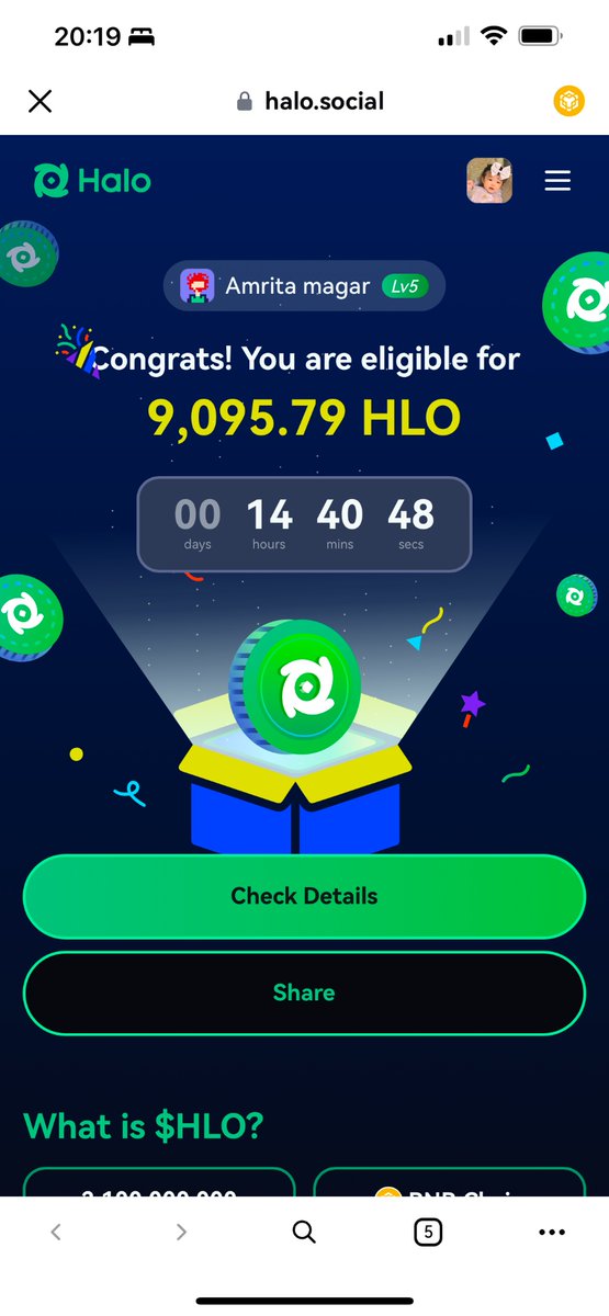 amritaamagar's tweet photo. @HaloDotSocial #HLOAirdrop https://t.co/CIiLoHBo4i