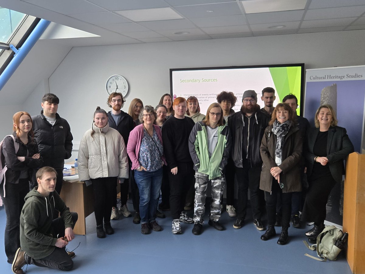CathalBrughaFET's tweet photo. Huge thanks to Elizabeth Kehoe, Dublin City Historian in Residence,  who gave a very interesting talk today to our Cultural Heritage students for their Local History module. #CreatYourFuture @TriciaOKeeffe @CityofDublinETB  @DubHistorians https://t.co/WzgugA2DmI