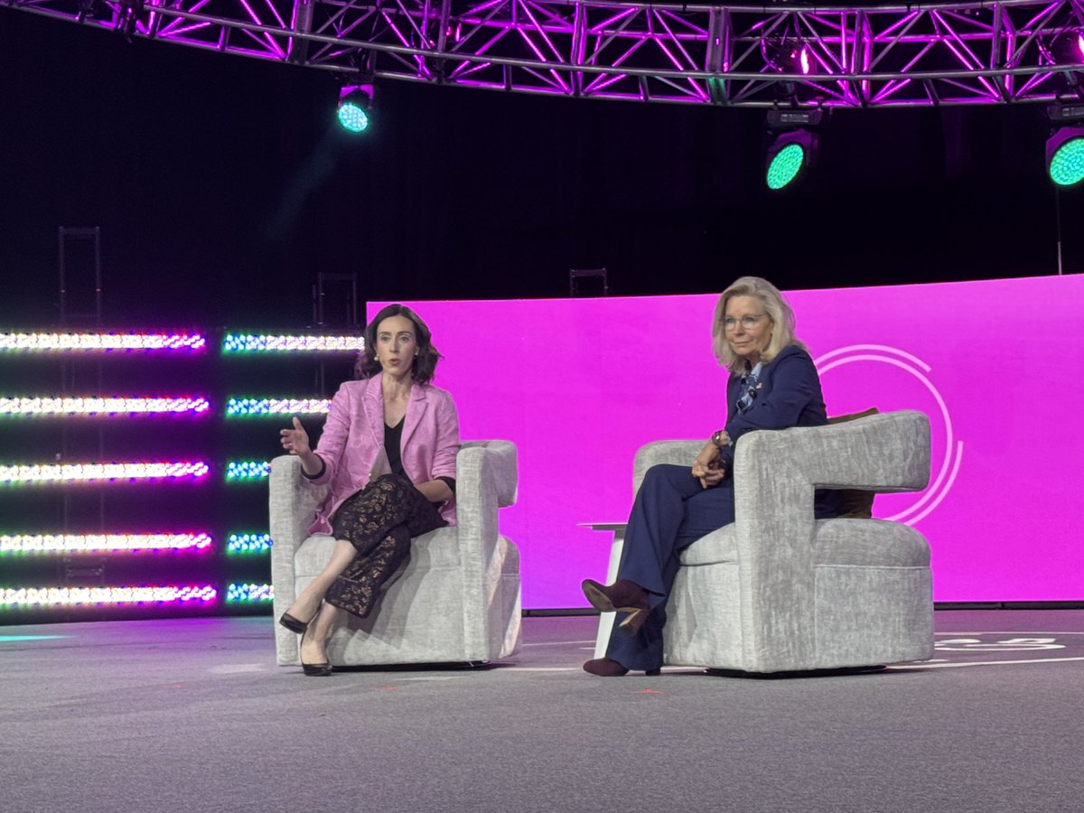 meetingstoday's tweet image. Liz Cheney defiant at #PCMACL: “Bring it on!” #eventprofs #meetingprofs #conveningleaders @pcmahq