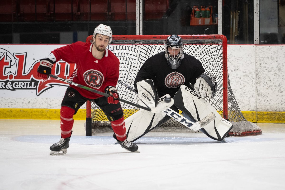 UNBAthletics's tweet image. MHKY: Goaltender Remi Delafontaine has joined @UNBMHockey for the remainder of the 2024-25 @AUS_SUA season and beyond.
The 20-year-old skated with the team Tuesday.
#goredgo