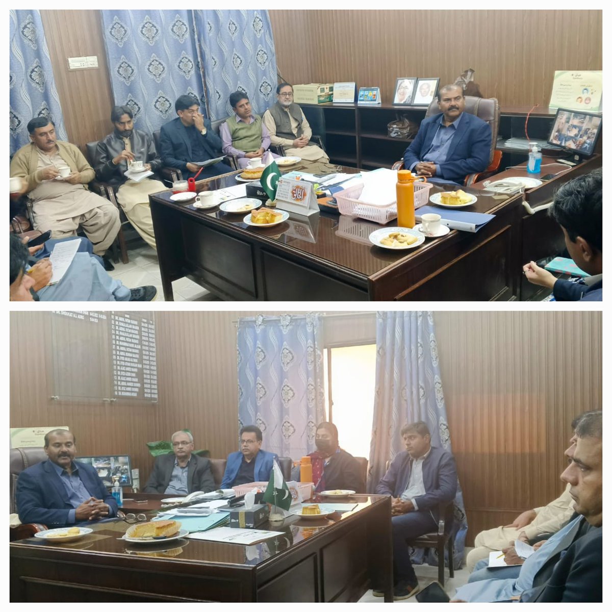 MarviNisar's tweet image. District #IPC Committee meets in #Larkano! Discussing IPC protocols, unregistered facilities, #incinerator #HeatfrictionMachine performance &amp;amp; more. Collaborating for stronger #InfectionPrevention &amp;amp; control in healthcare! #IPC #Healthcare #Larkano