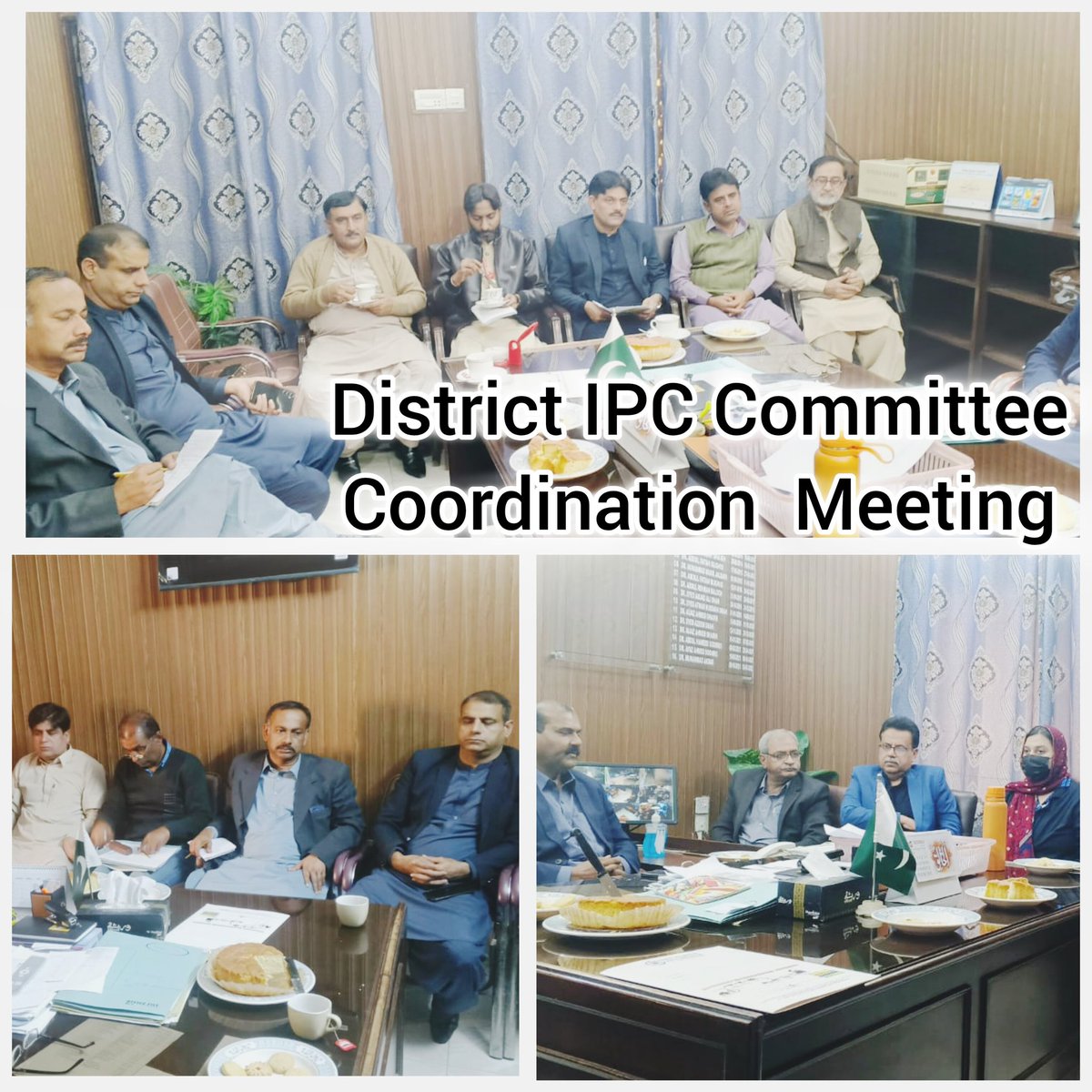 MarviNisar's tweet image. District #IPC Committee meets in #Larkano! Discussing IPC protocols, unregistered facilities, #incinerator #HeatfrictionMachine performance &amp;amp; more. Collaborating for stronger #InfectionPrevention &amp;amp; control in healthcare! #IPC #Healthcare #Larkano