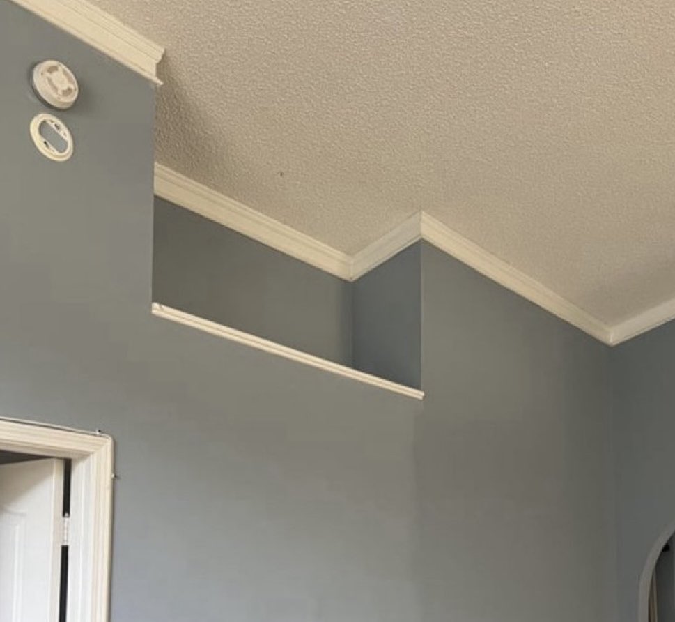 Sometimes I put Don Quixote’s lance on this shelf when she pisses me off and watch her struggle to reach it until she apologizes.